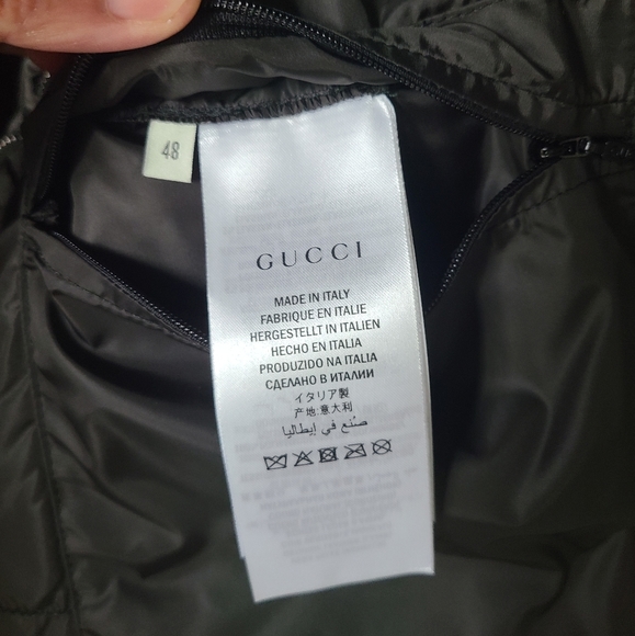 Gucci leather goose down puffer coat - Picture 12 of 16